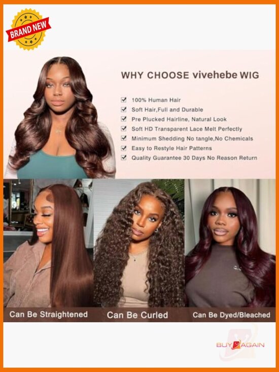 26 Inch 13x4 Body Wave Lace Front Wig Human Hair 180% Density Pre Plucked